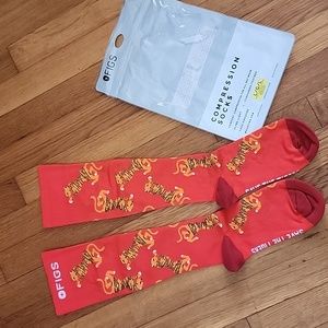 NWT FIGS SOCKS LIMITED EDITION lrg